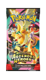 10x Ascended Heroes Booster packs