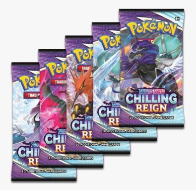 5x Chilling Reign Booster Packs